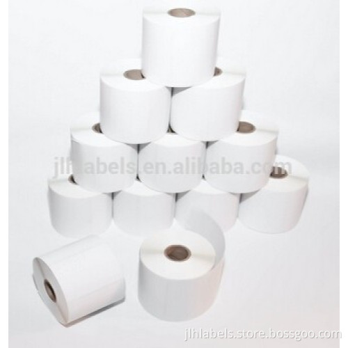 750 labels Zebra Compatible Direct Thermal Labels 3x2 ,White, Roll, Permanent Adhesive, Perforations Between Labels